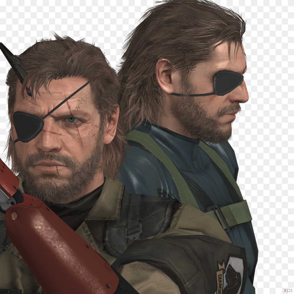 Transparent Big Boss Venom Snake Big Boss, Male, Adult, Person, Man Png