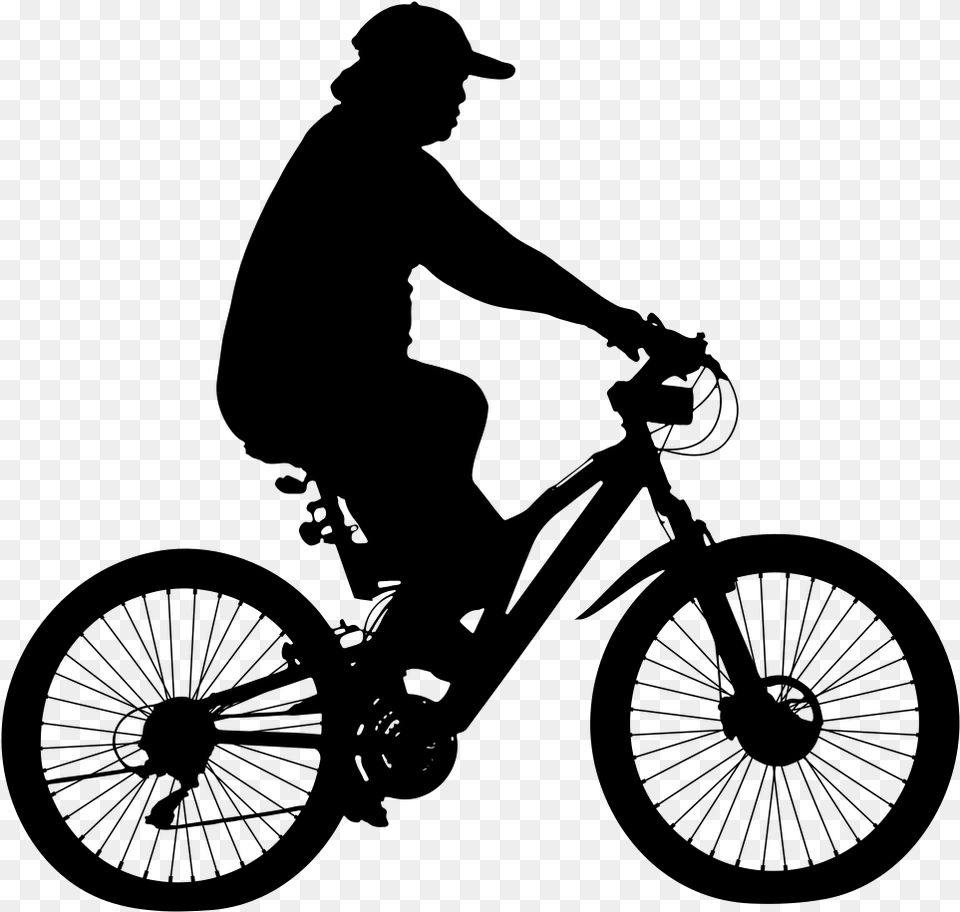Transparent Bike Clip Art Scott E Genius 920 2019, Gray Free Png