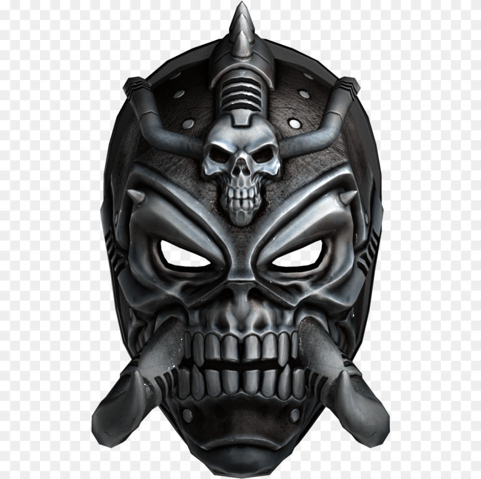 Transparent Biker Skull Payday 2 Road Rage Mask, Person, Face, Head Free Png