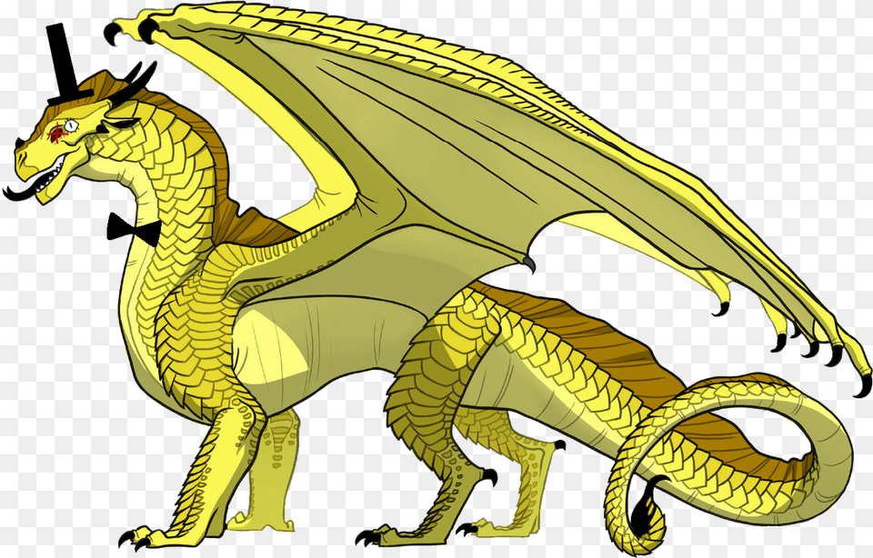 Transparent Bill Cipher Wings Of Fire Sandwing Icewing Hybrid, Dragon, Animal, Dinosaur, Reptile Free Png