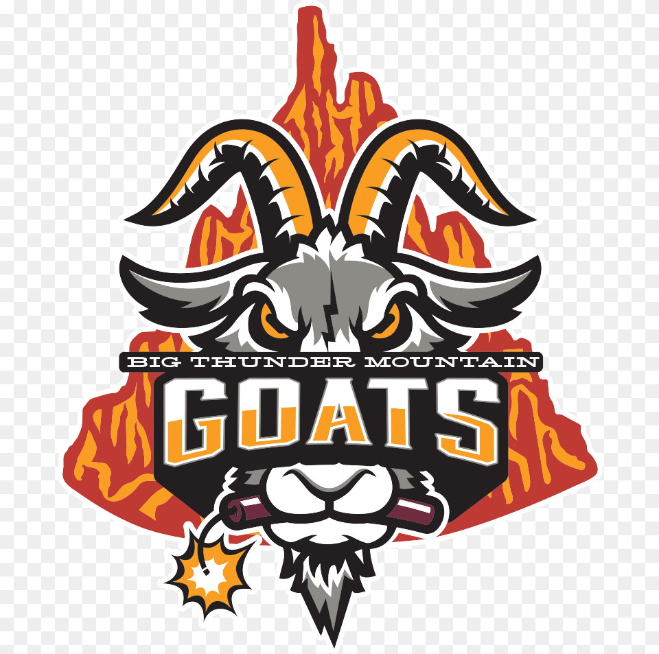 Transparent Billy Goat Clipart Big Thunder Mountain Goats, Dynamite, Weapon Free Png Download