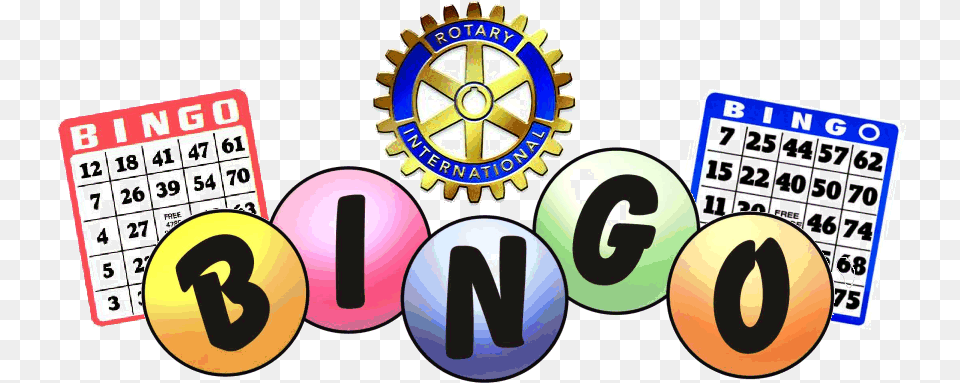 Transparent Bingo Clipart Rotary Tv Bingo, Badge, Logo, Symbol, Text Free Png Download