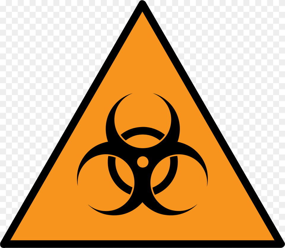 Transparent Biohazard Biohazard Symbol, Triangle, Rocket, Weapon, Sign Png