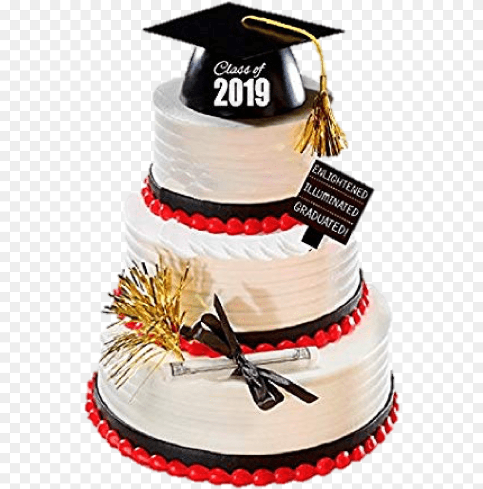 Transparent Birrete Cake For Graduation 2018, Dessert, Food, Torte, Birthday Cake Png Image
