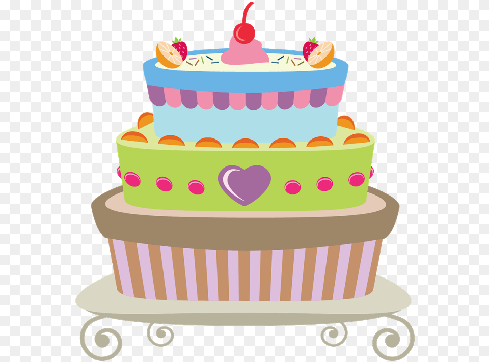 Transparent Birthday Cake, Birthday Cake, Cream, Dessert, Food Free Png