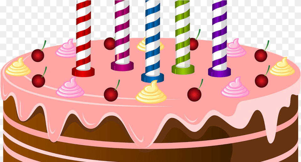 Transparent Birthday Cake Clipart Clipart Birthday Cake, Birthday Cake, Cream, Dessert, Food Free Png Download
