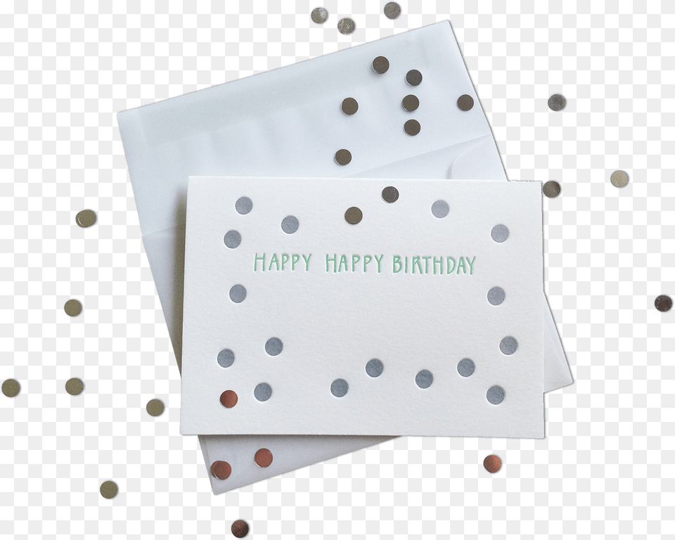 Transparent Birthday Confetti Polka Dot, Pattern, Paper, Mailbox, Business Card Png
