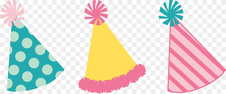Transparent Birthday Hat Clip Art Polka Dot Party Hat Svg, Clothing, Party Hat Free Png