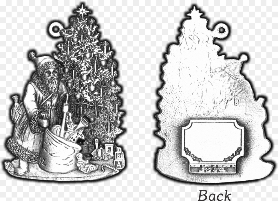 Transparent Black And White Christmas Ornaments Clipart Illustration, Adult, Wedding, Person, Festival Free Png