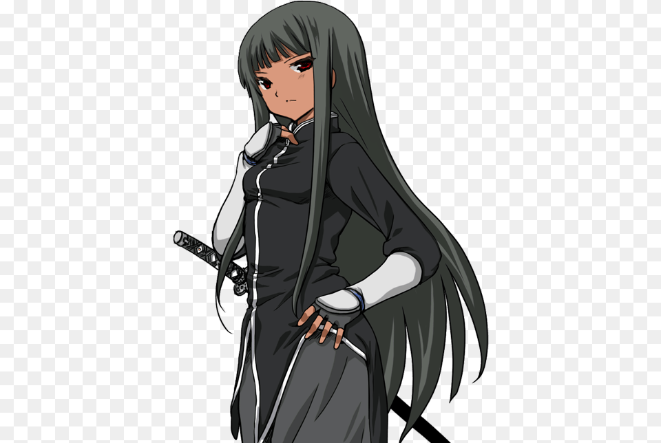 Transparent Black Anime Girl, Book, Comics, Publication, Adult Png