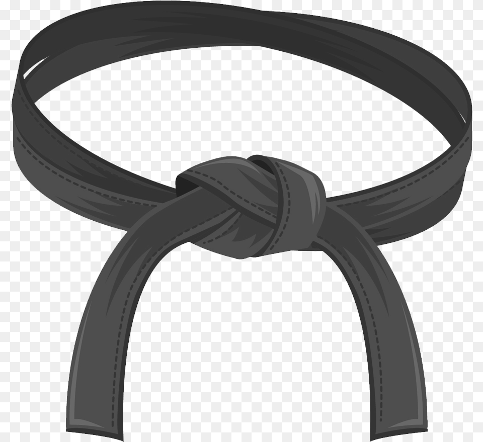 Transparent Black Belt Black Belt Six Sigma, Knot, Appliance, Blow Dryer, Device Png