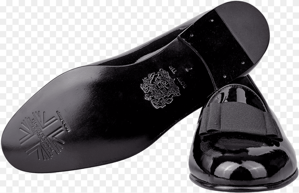 Transparent Black Bowtie Slip On Shoe, Clothing, Footwear, Sneaker Png Image