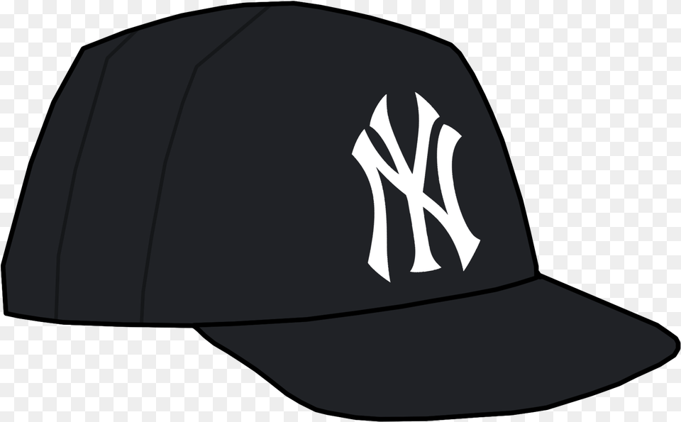 Transparent Black Cap Ny Cap, Baseball Cap, Clothing, Hat Png Image