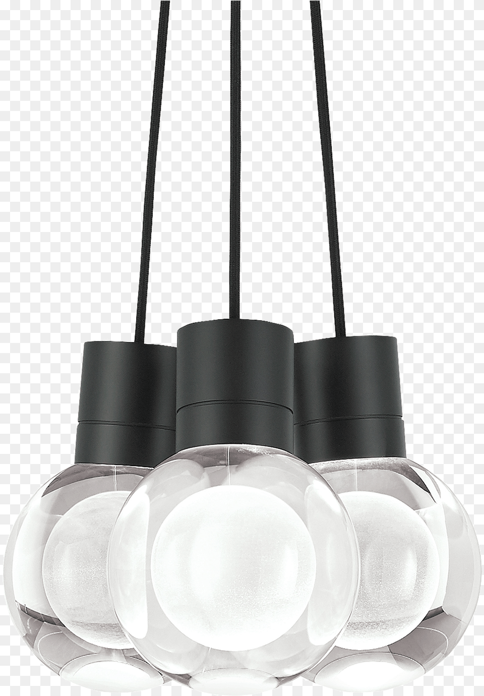 Transparent Black Chandelier Chandelier, Lamp, Light, Light Fixture Free Png Download