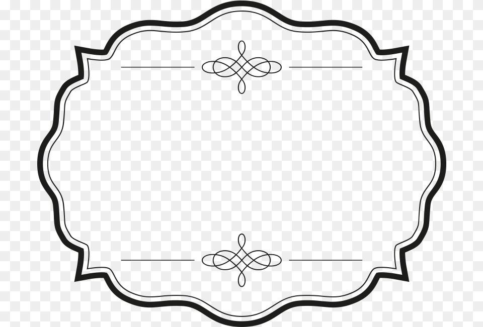 Transparent Black Circle Frame Ornament Frame Line, Armor, Blackboard Png