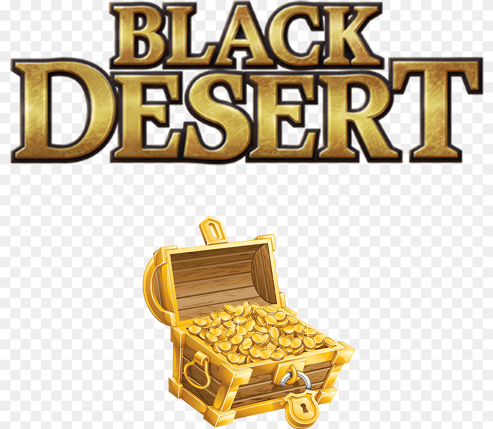 Black Desert Online Black Desert, Treasure, Gold, Bulldozer, Machine Free Transparent Png