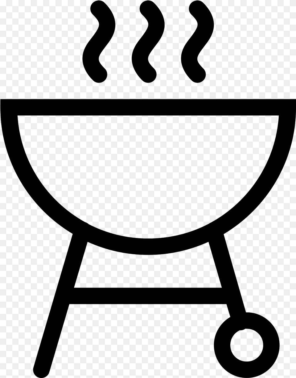 Transparent Black Family Clipart Bbq Icon, Gray Png