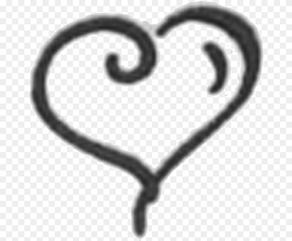 Transparent Black Heart Outline Infant, Stencil, Animal, Mammal, Monkey Free Png