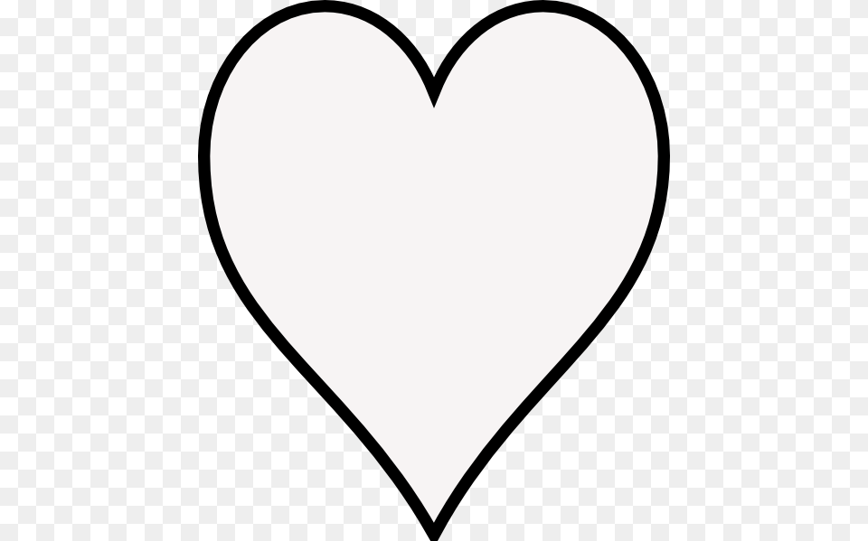 Transparent Black Heart Outline Transparent Heart White, Stencil, Bow, Weapon Free Png