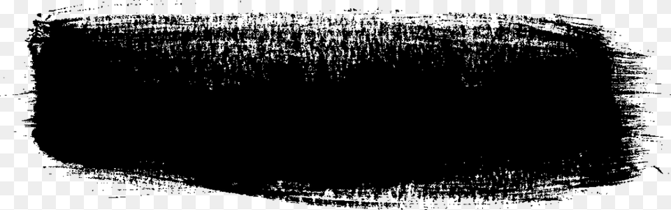 Transparent Black Paint Stroke, Gray Free Png