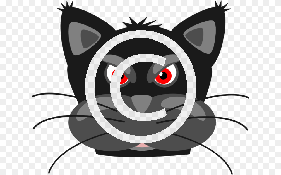 Transparent Black Panther Cute Cartoon Cat Face, Animal, Mammal, Pet, Kangaroo Png Image