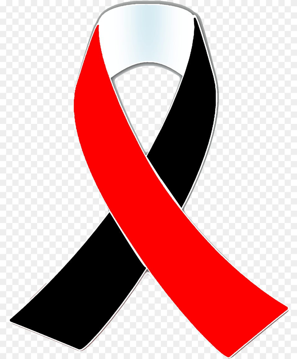 Transparent Black Ribbon Red And White Ribbon Meaning, Accessories, Belt, Bow, Weapon Free Png Download