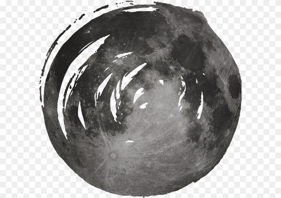Black Sphere Full Moon, Astronomy, Outdoors, Night, Nature Free Transparent Png
