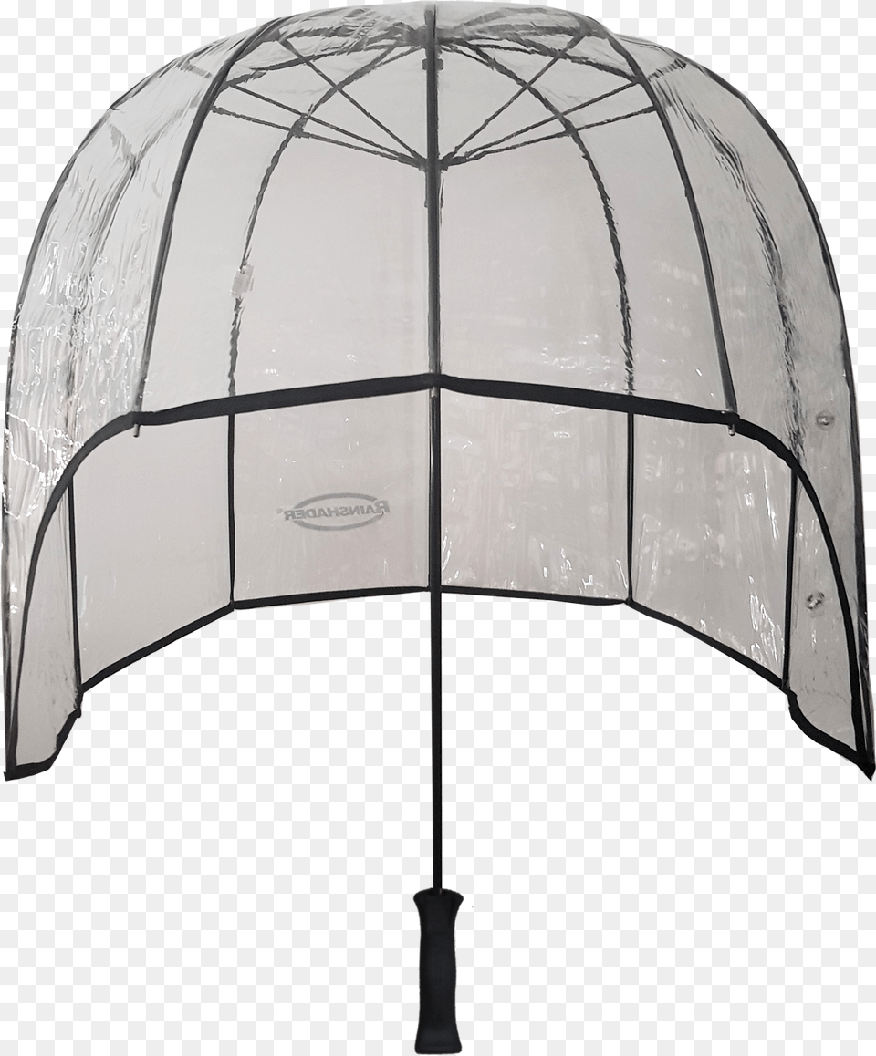Transparent Black Umbrella Clear Long Dome Umbrella, Canopy Free Png Download