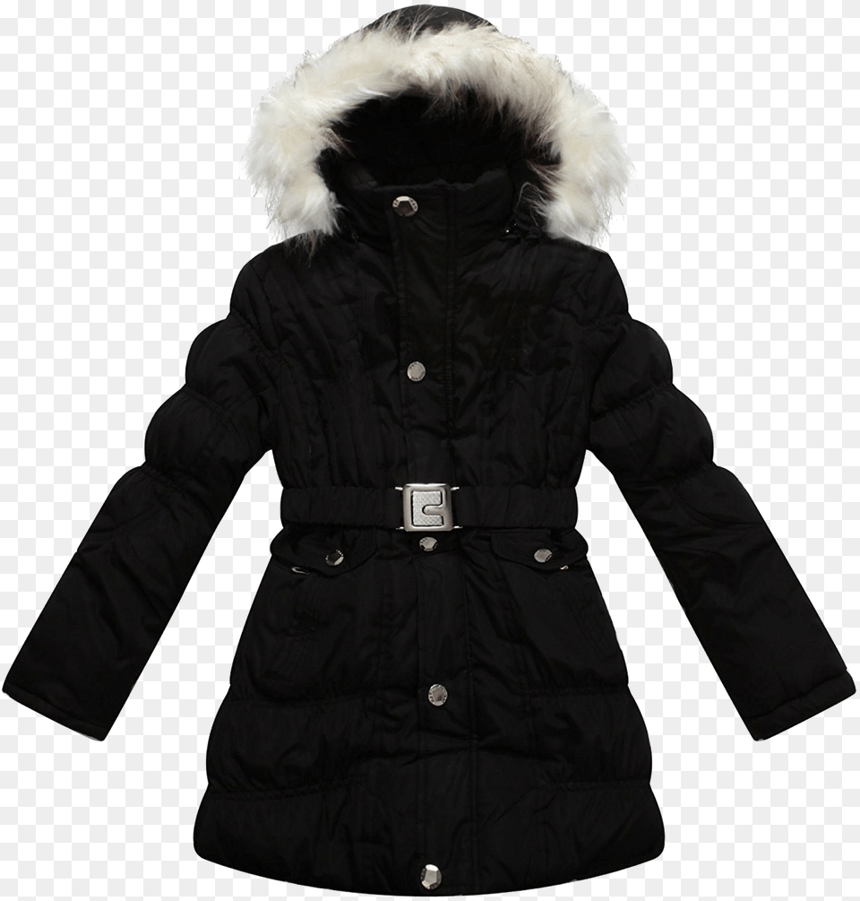 Transparent Black Woman Girls Best Winter Jackets, Clothing, Coat, Jacket, Overcoat Png
