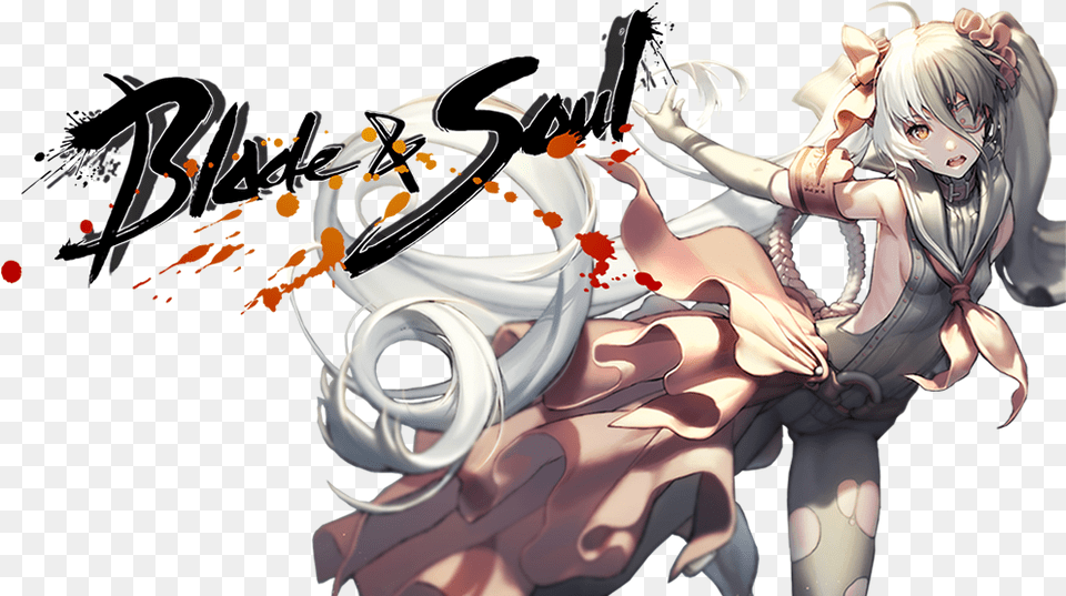 Blade And Soul Logo Blade And Soul Fanarts, Book, Comics, Publication, Adult Free Transparent Png