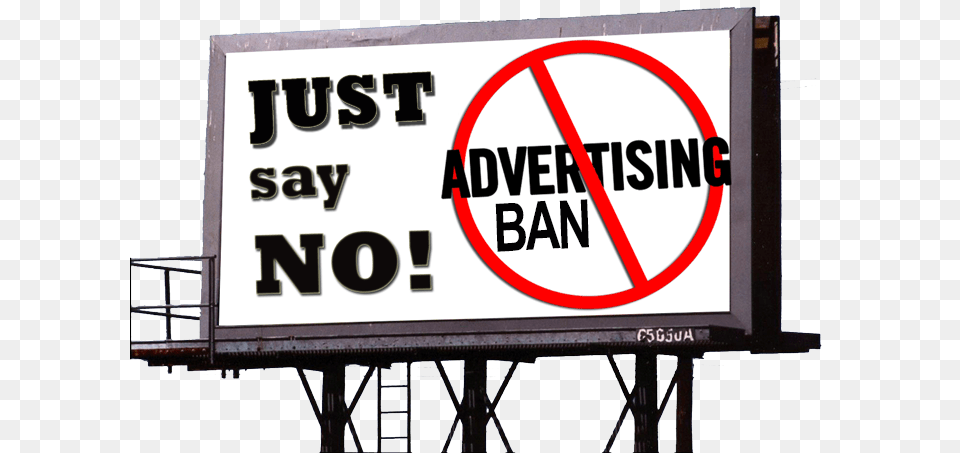 Transparent Blank Billboard Say No To Advertising, Advertisement, Scoreboard Free Png