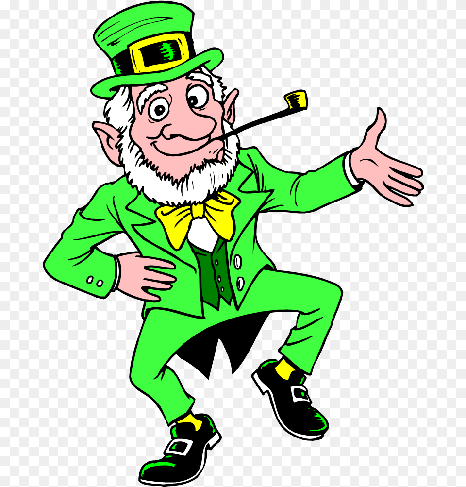 Transparent Blank Hat Animated Dancing Leprechaun, Baby, Person, Footwear, Clothing Png Image