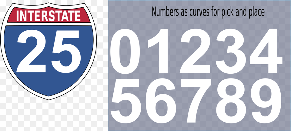 Blank Highway Sign Interstate Highway Sign Pattern, Number, Symbol, Text, License Plate Free Transparent Png