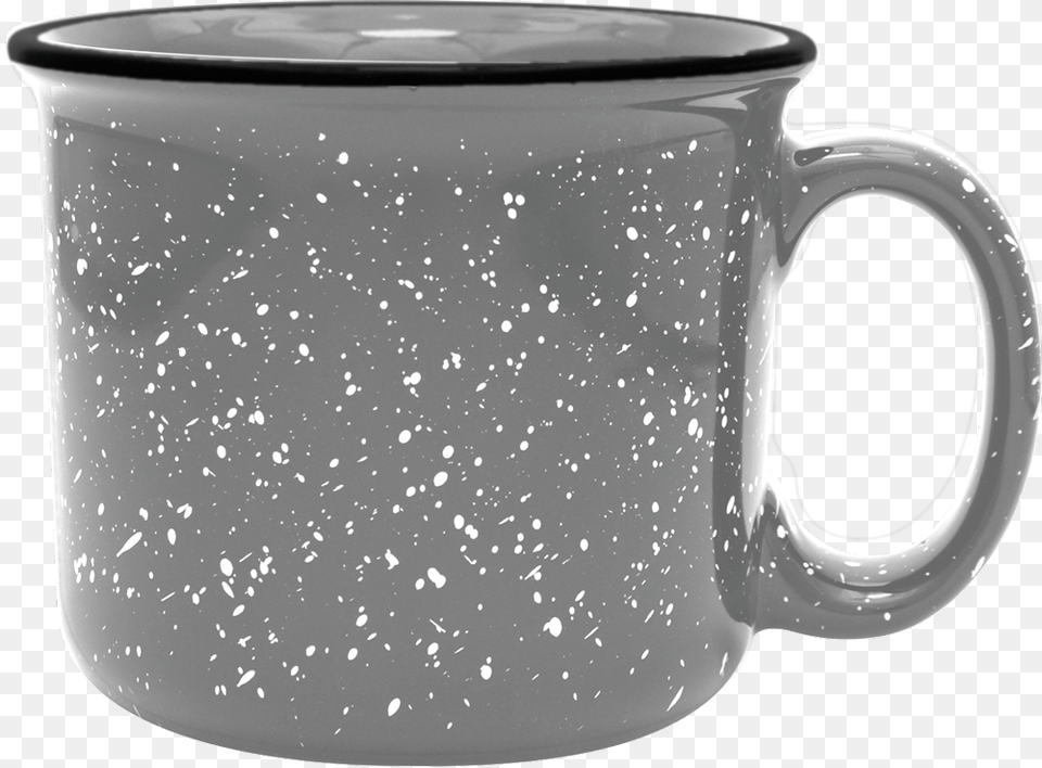 Transparent Blank Mug Black Speckled Coffee Mug, Cup, Beverage, Coffee Cup, Car Png