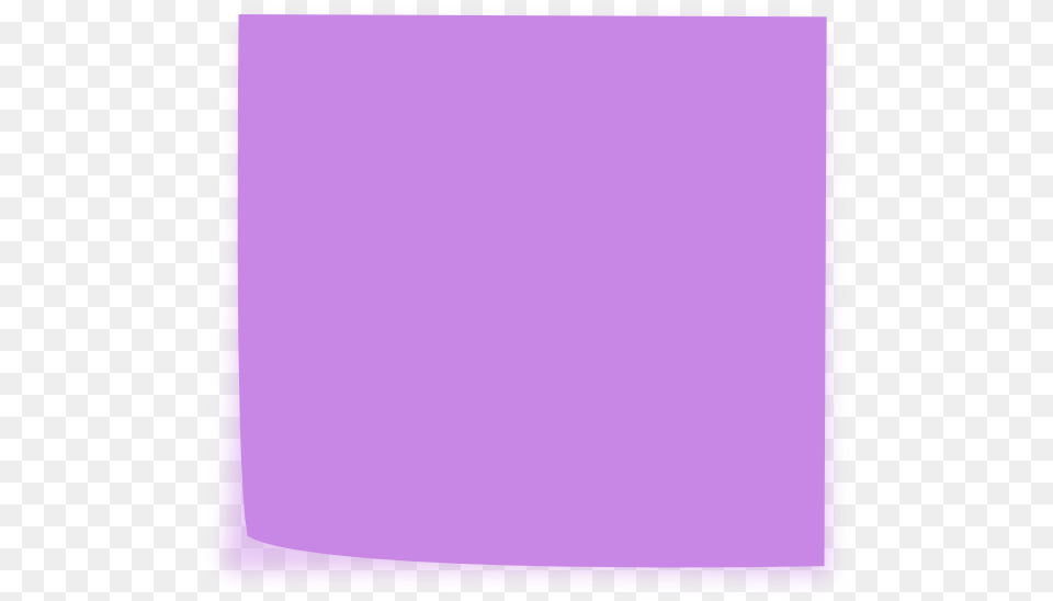 Transparent Blank Post It Note Violet Square Clip Art, Purple, White Board, Home Decor Free Png