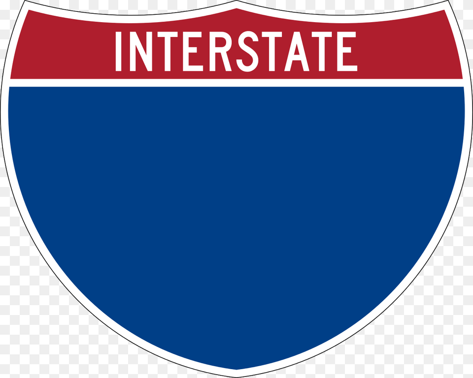 Transparent Blank Shield Blank Interstate Highway Sign, Armor, Logo Png Image