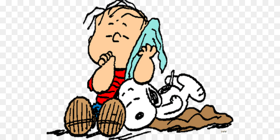 Transparent Blanket Clipart Linus And Snoopy, Face, Head, Person, Baby Free Png Download