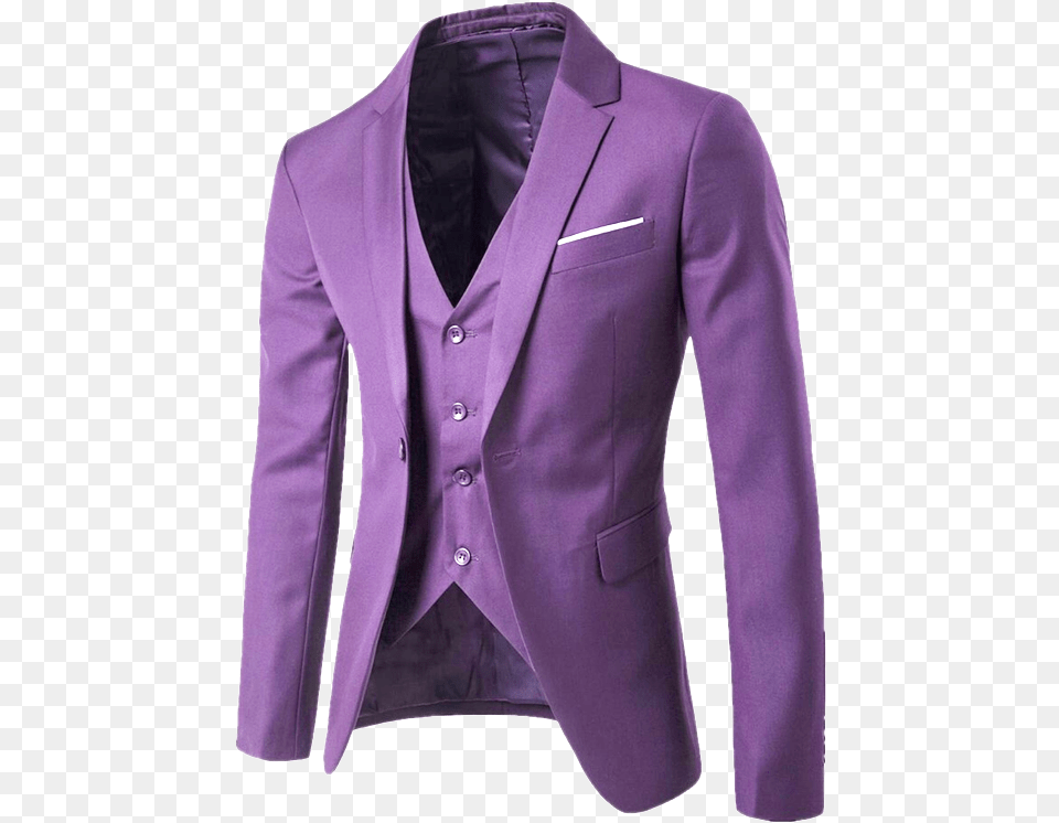 Transparent Blazer 3 Peiece Pent Coat, Clothing, Formal Wear, Jacket, Suit Free Png