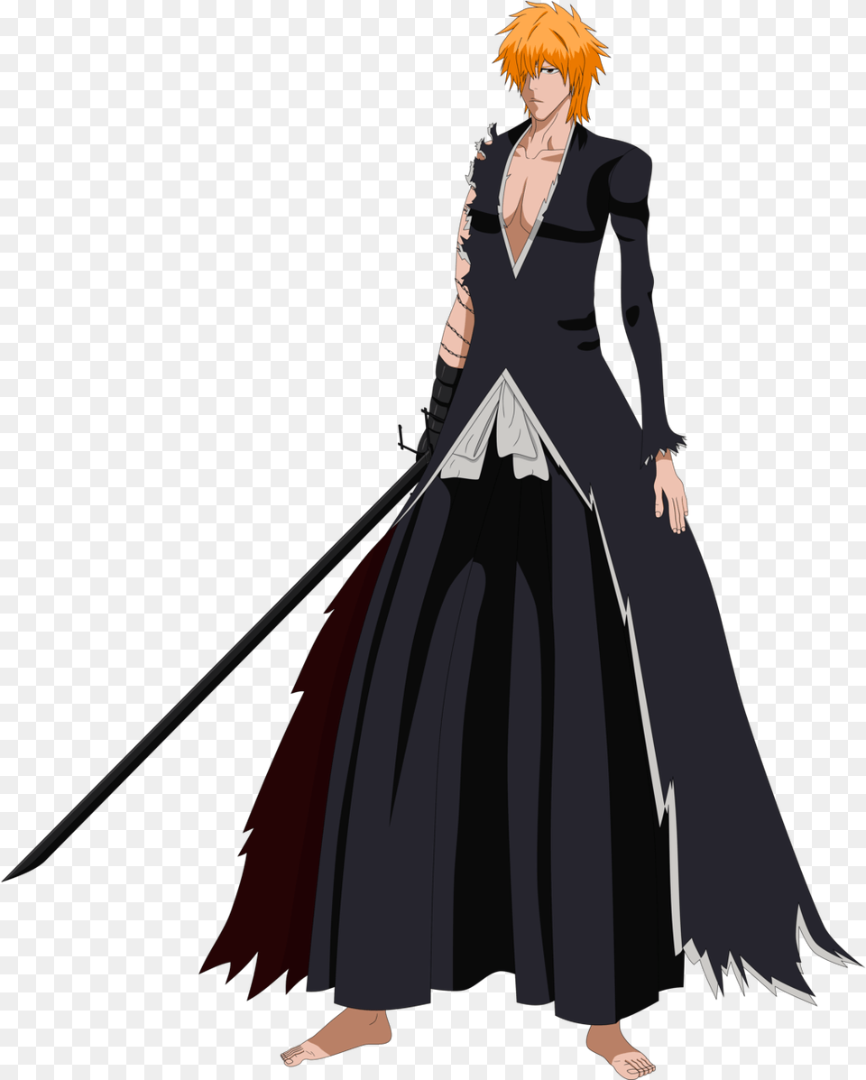 Transparent Bleach Ichigo Bankai Final, Adult, Publication, Person, Woman Free Png