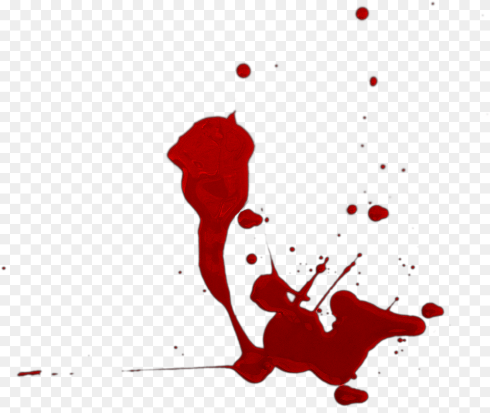 Transparent Blood Dripping Transparent Blood Splatter Clipart Free Png Download