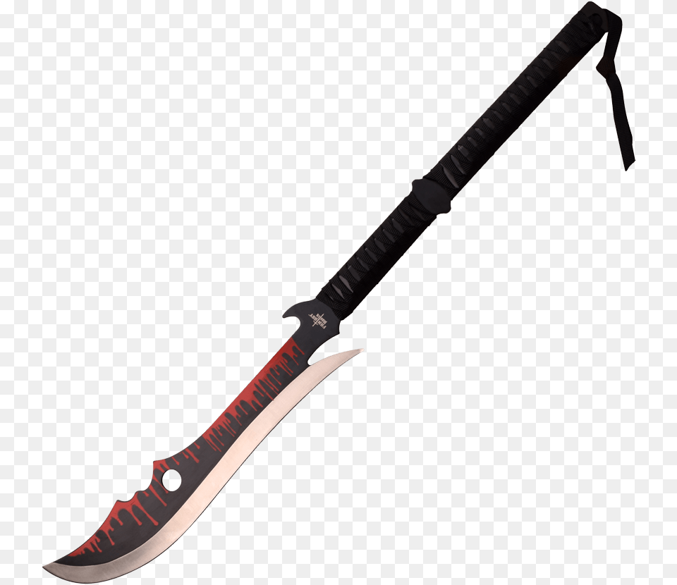 Transparent Blood Drips Fantasy Two Handed Swords, Sword, Weapon, Blade, Dagger Png Image