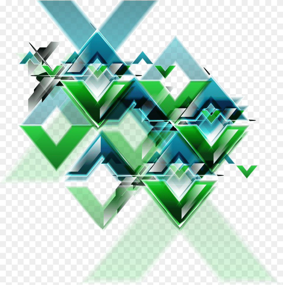 Transparent Blue Abstract Graphics, Art, Green, Pattern Png Image