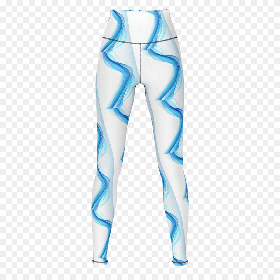 Transparent Blue Abstract Leggings, Clothing, Hosiery, Pants, Tights Free Png Download