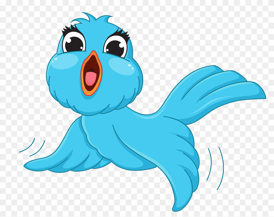 Transparent Blue Bird Cartoon, Animal, Jay, Fish, Sea Life Png