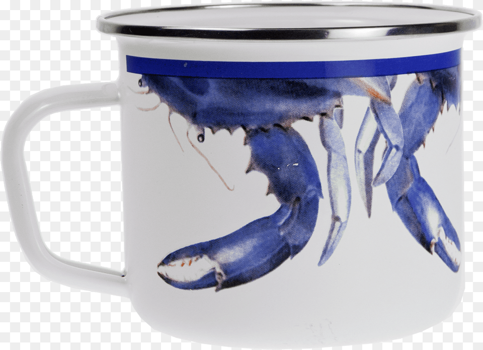 Blue Crab Beer Stein, Cup, Animal, Bird, Person Free Transparent Png