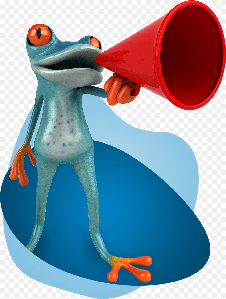 Transparent Blue Frog True Frog Free Png