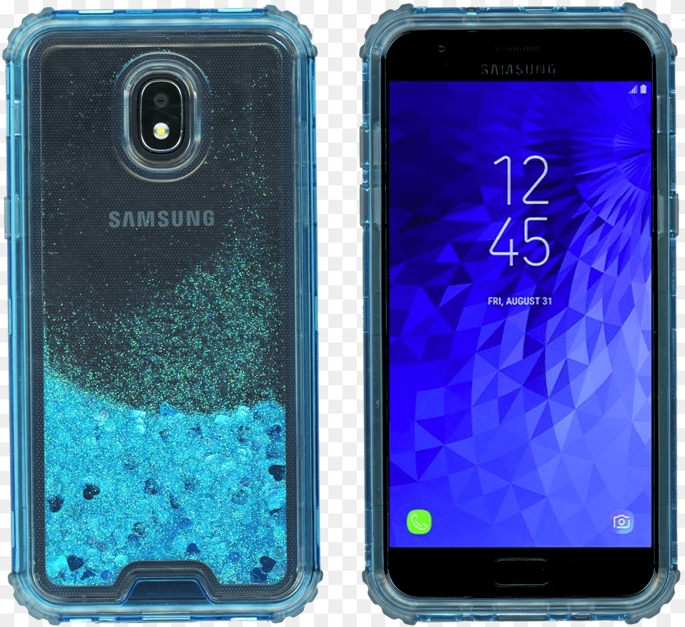 Blue Glitter Samsung Galaxy J7 Crown 2018, Electronics, Mobile Phone, Phone, Iphone Free Transparent Png