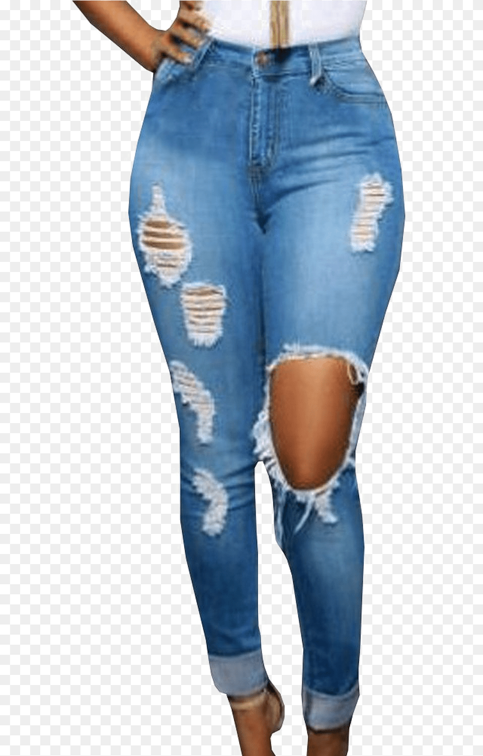 Transparent Blue Jeans Jeans Pants On Amazon, Clothing, Body Part, Person, Thigh Png Image