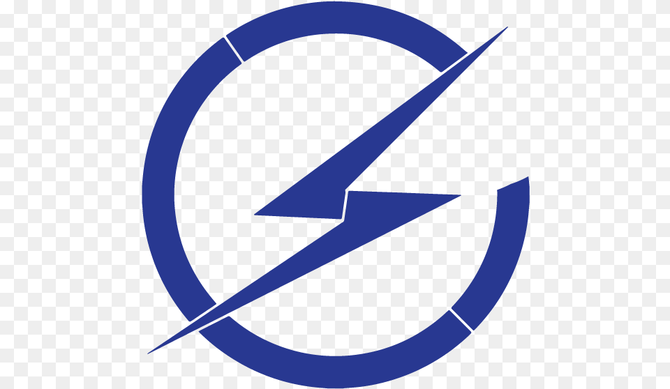 Transparent Blue Lightning Bolt Circle, Logo, Animal, Fish, Sea Life Free Png Download