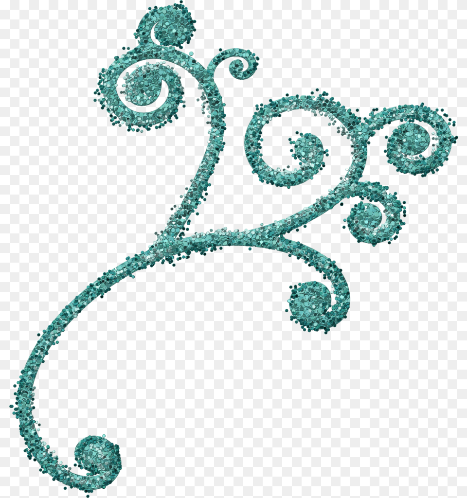 Transparent Blue Swirl Glitter Swirl, Accessories, Jewelry, Turquoise, Earring Free Png